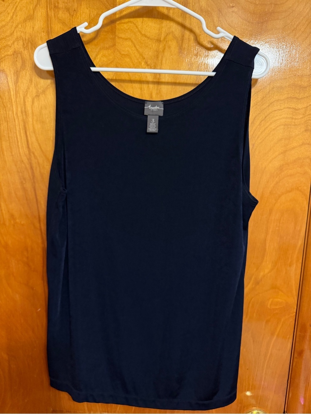 Chico's Black Sleeveless Tank Top - Picture 2 of 4